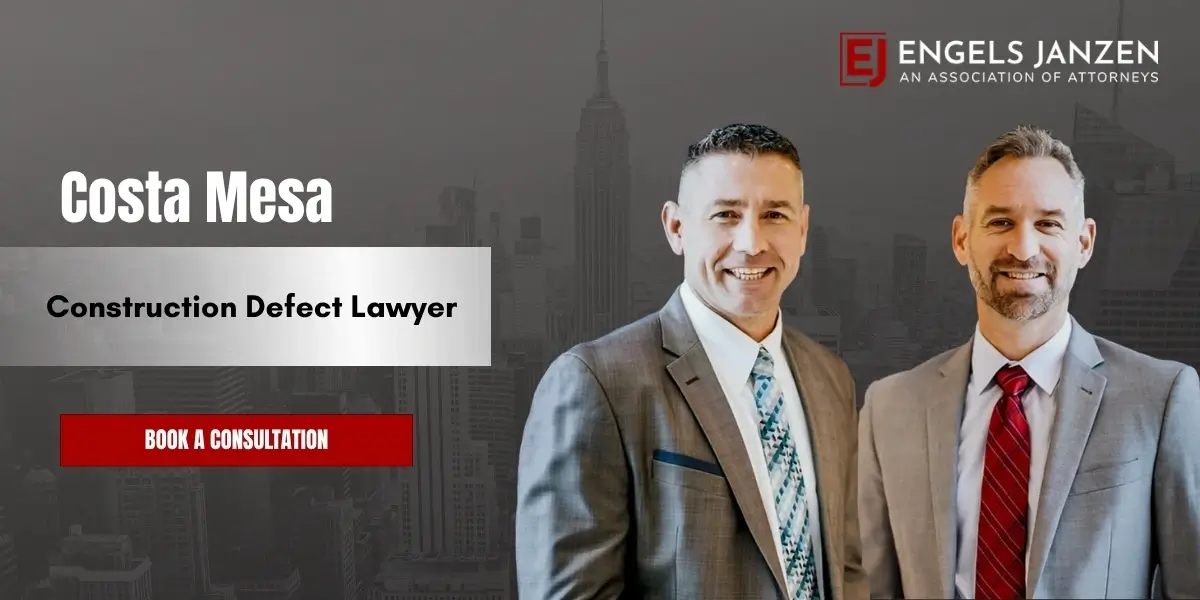 Costa Mesa Construction Defect Lawyer