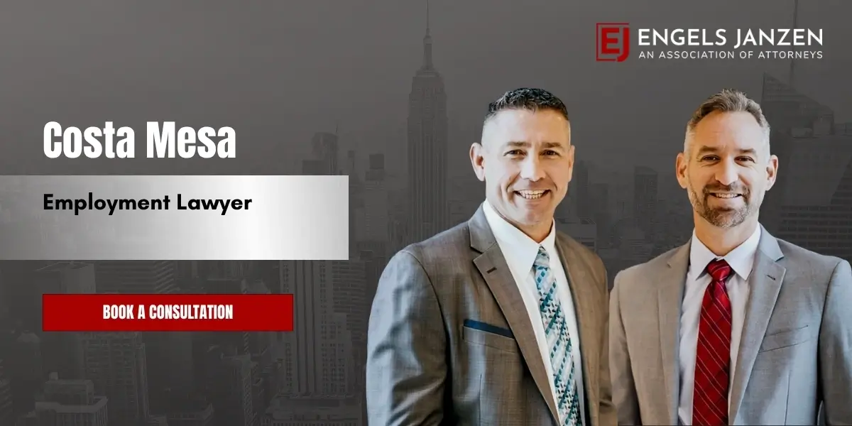 Costa Mesa Employment Lawyer