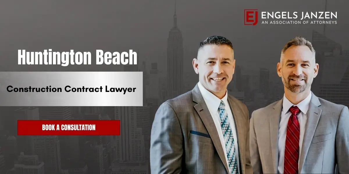 Huntington Beach Construction Contract Lawyer