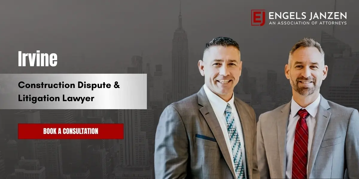 Irvine Construction Dispute & Litigation Lawyer