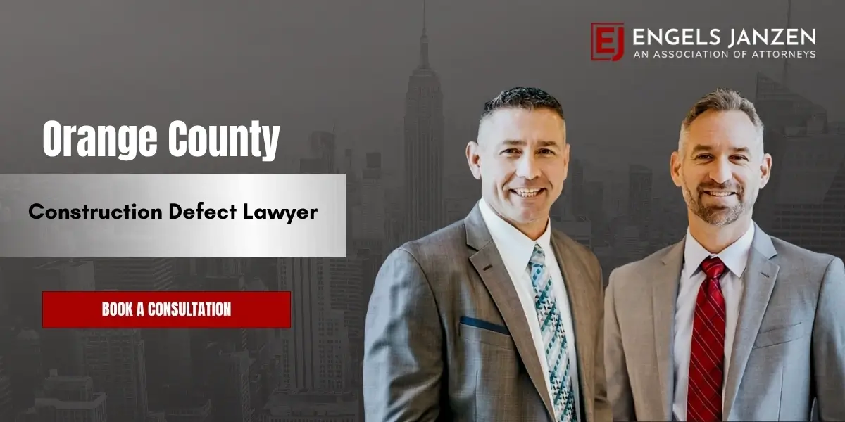Orange County Construction Defect Lawyer