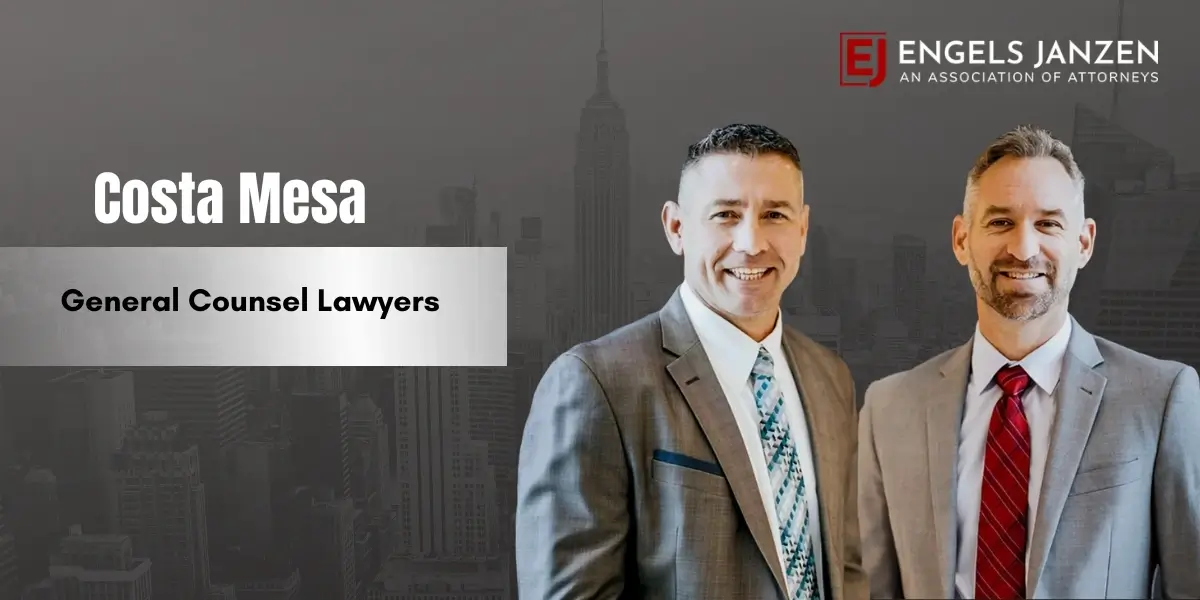 Costa Mesa General Counsel Lawyer