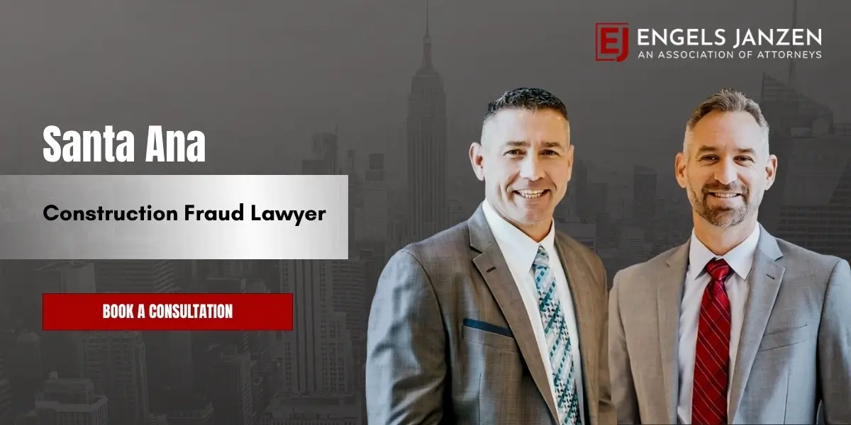 Santa Ana Construction Fraud Lawyer