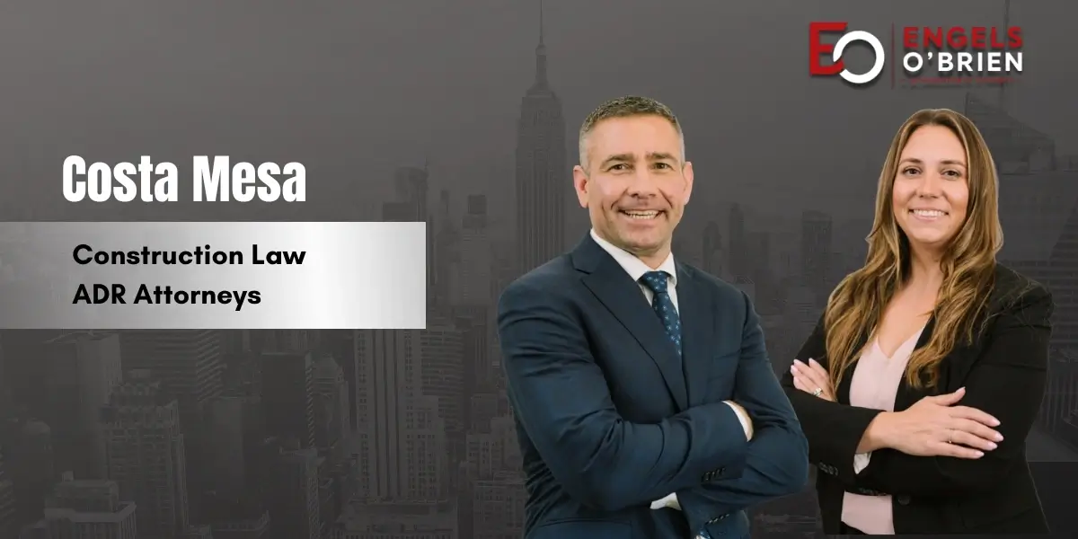 Costa Mesa Construction Law ADR Attorney